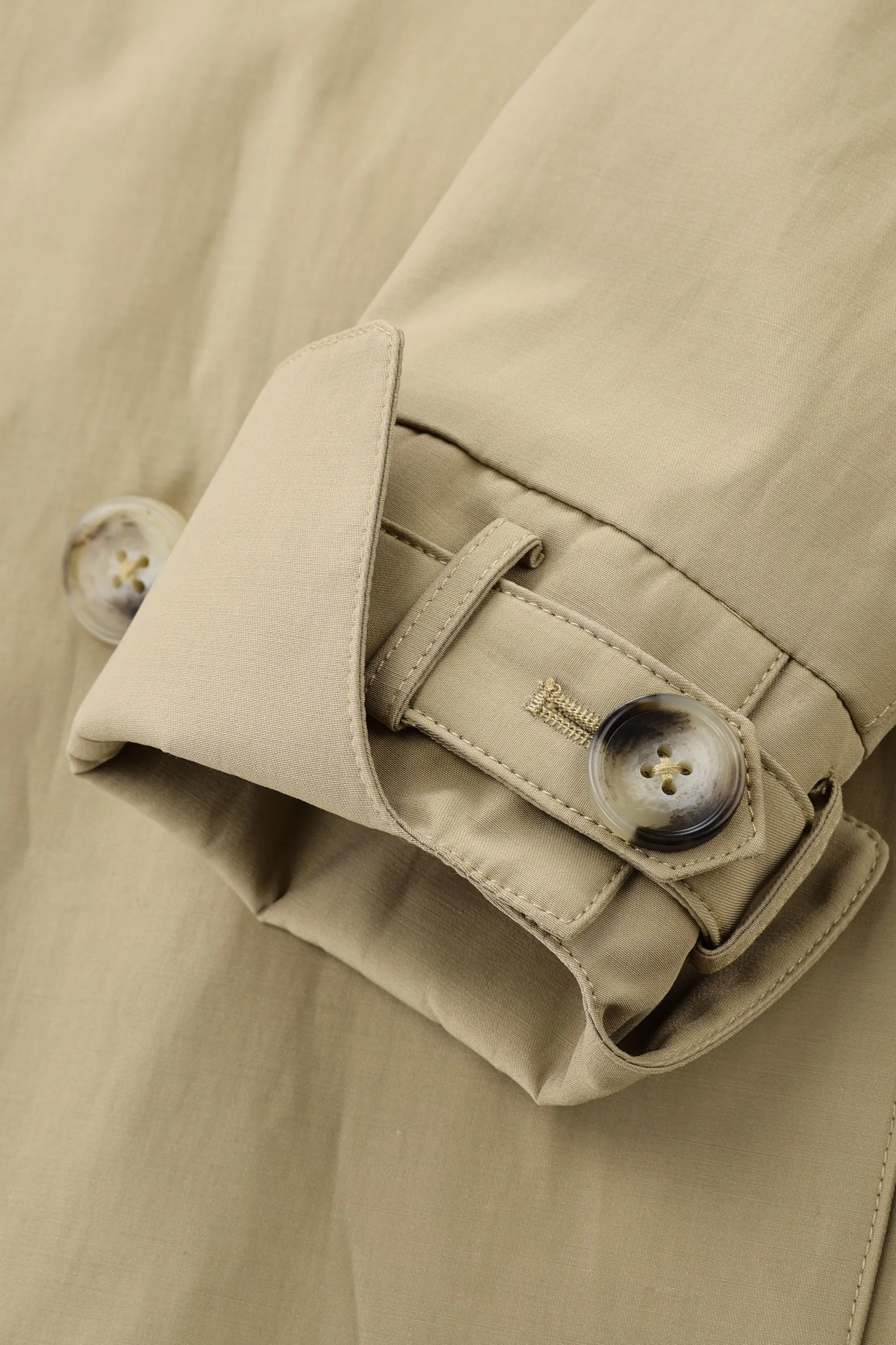 3/4 Trench with Removable Vest