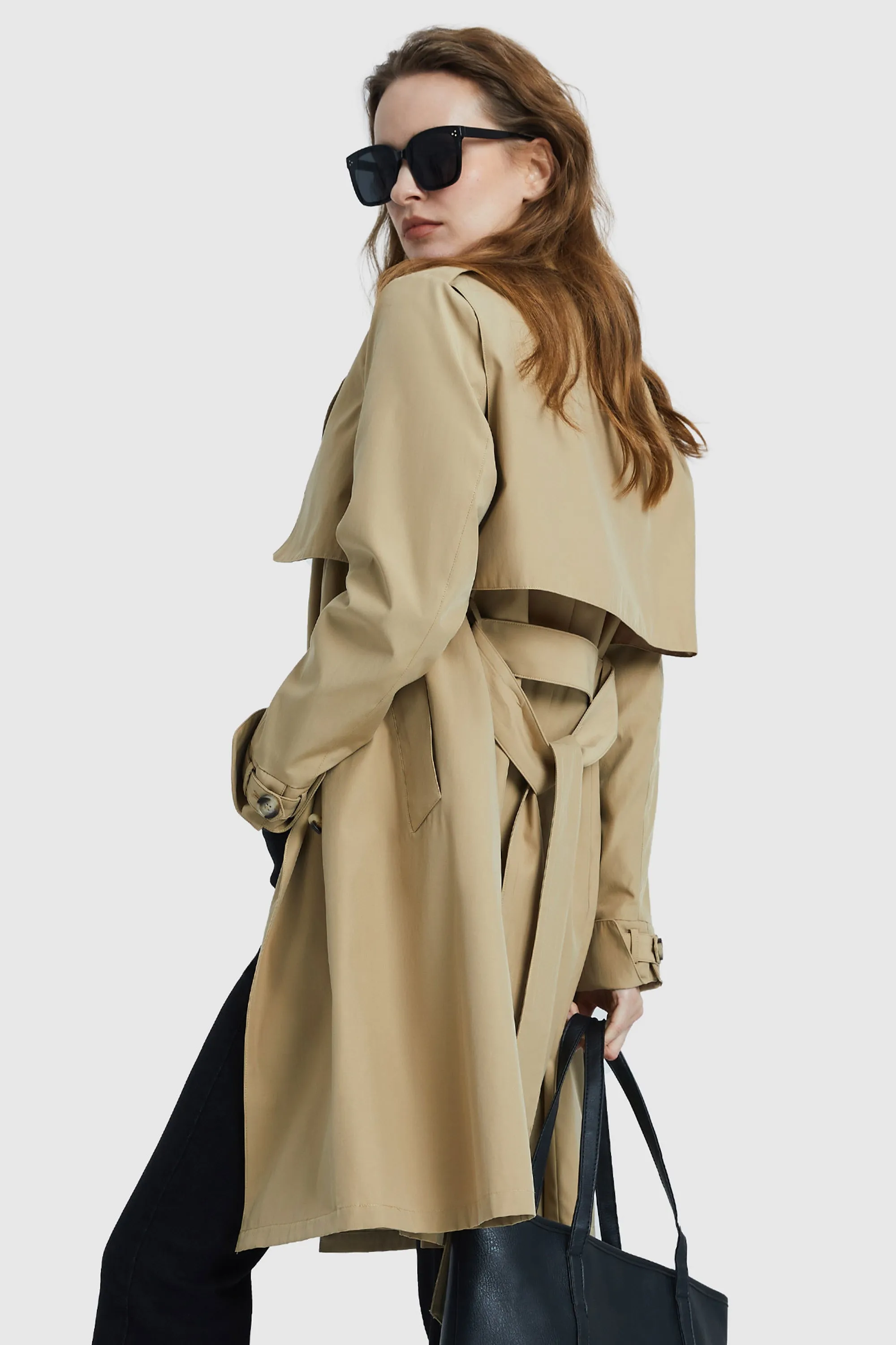 3/4 Trench with Removable Vest