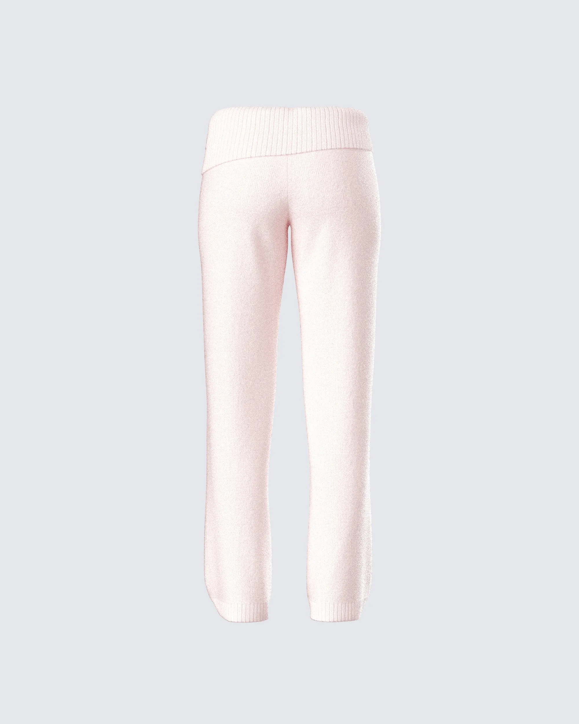 Alyssa Pink Knit Pant