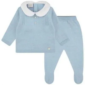 Baby Boys Blue Two Piece Set