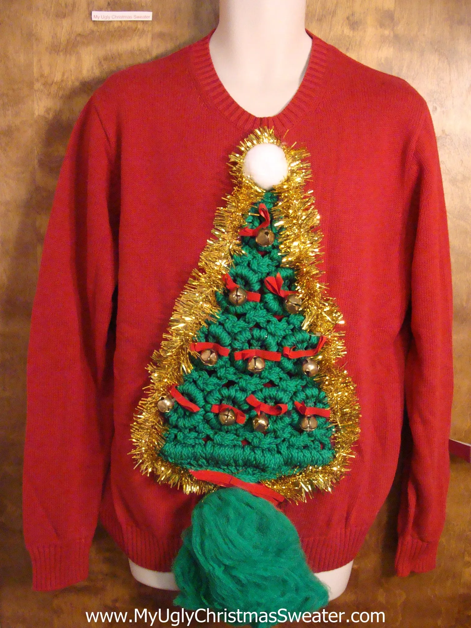 Best Ugly Christmas Sweater Macrame Tree