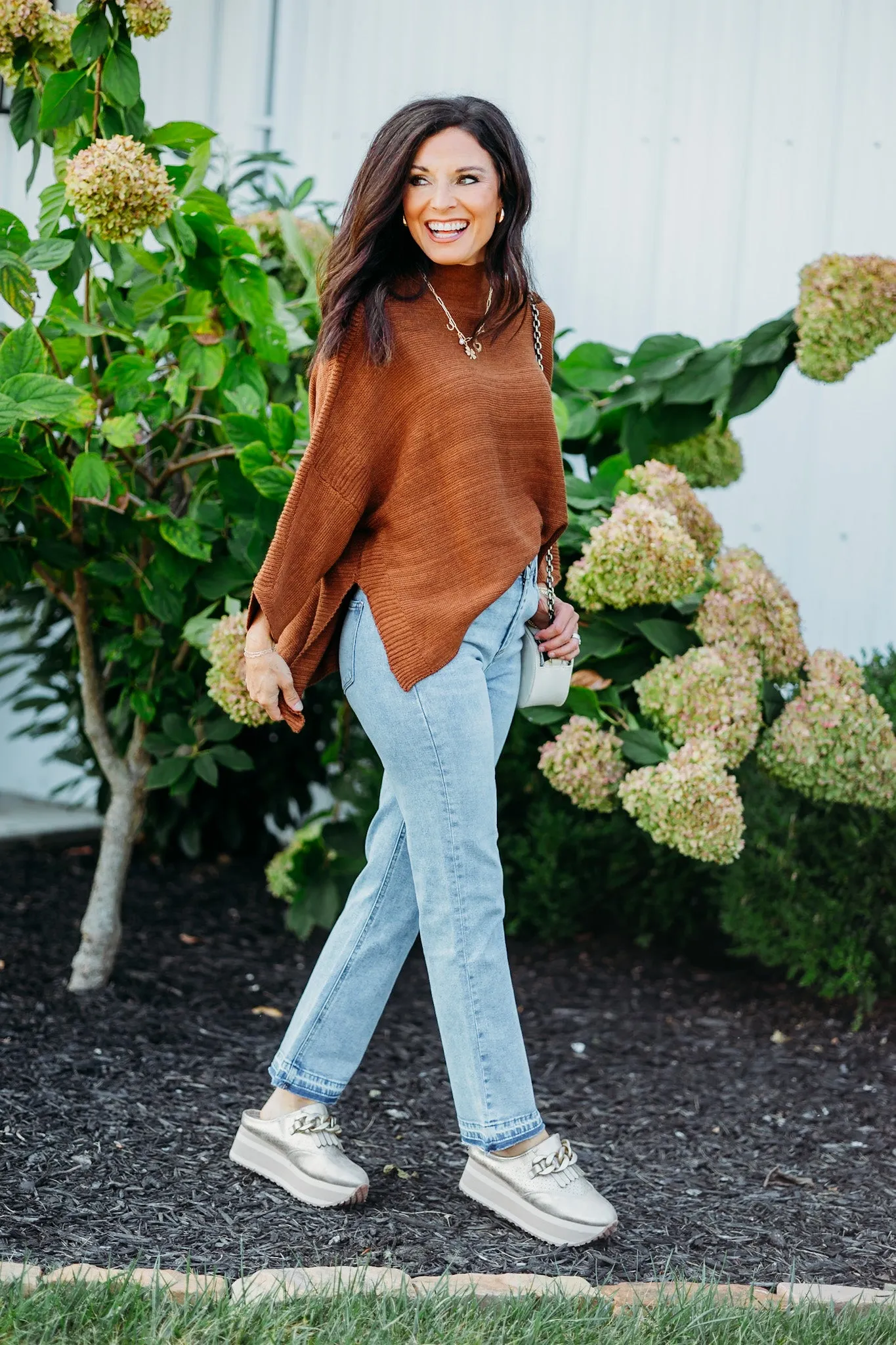 Boho Auburn Sweater