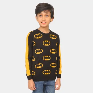 Boys Sweater BP10-22 - Black/Yellow