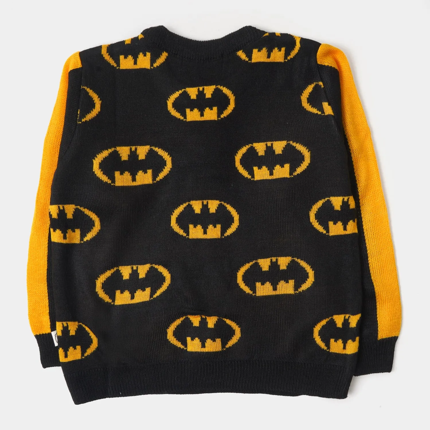 Boys Sweater BP10-22 - Black/Yellow