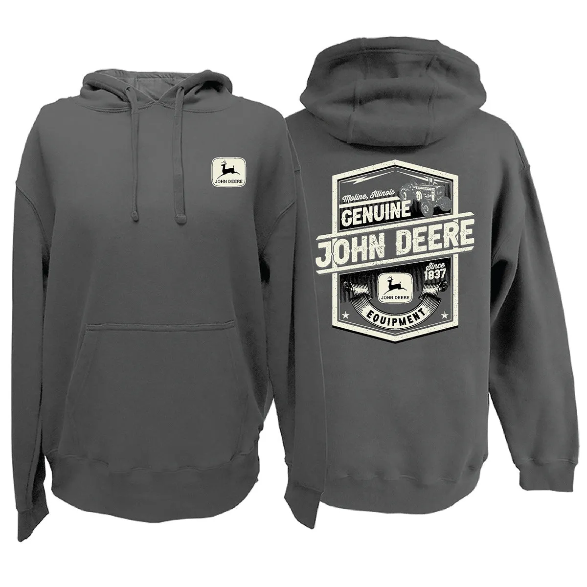 Charcoal Graphic Hoodie