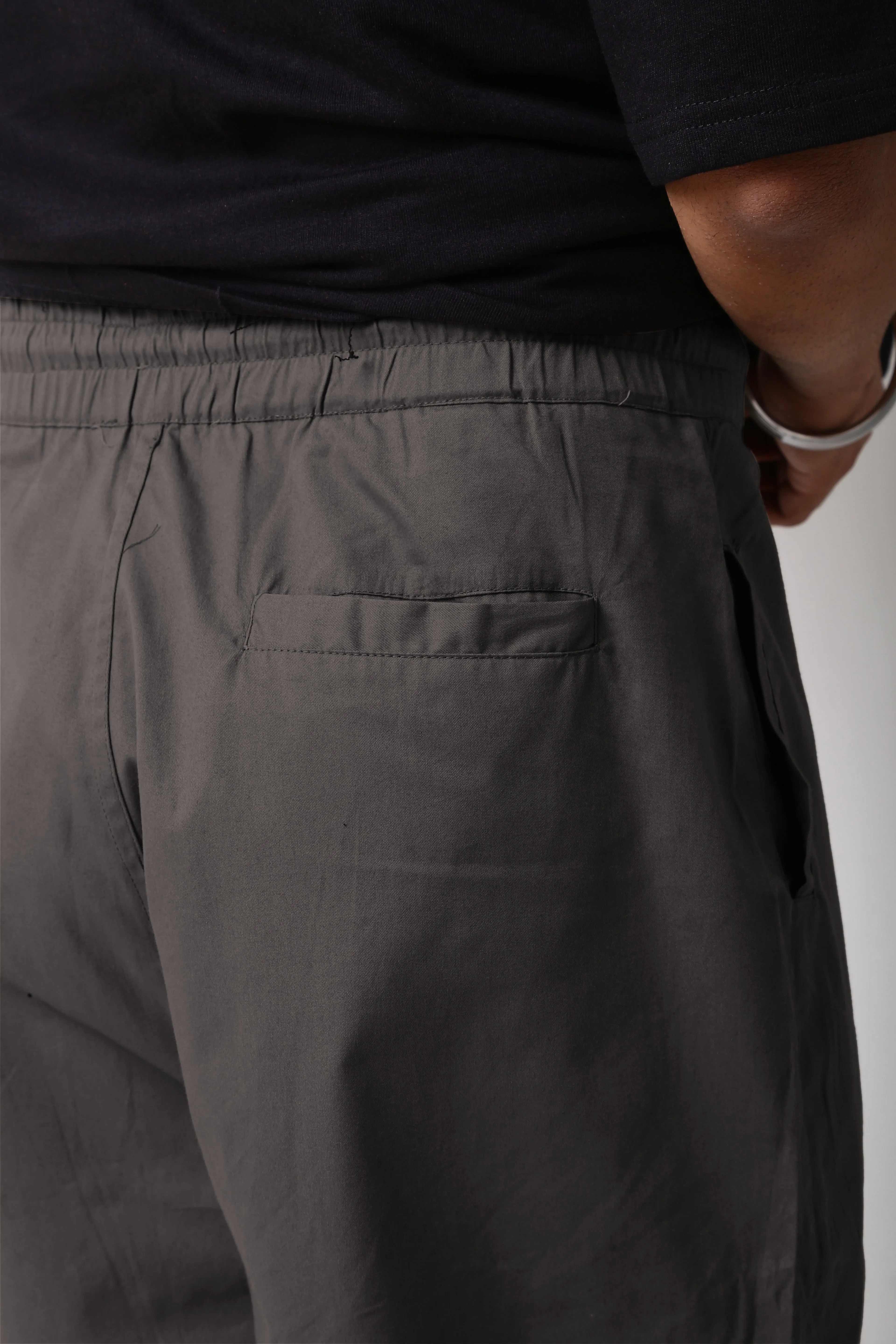 Charcoal Grey Urban Parachute Pants