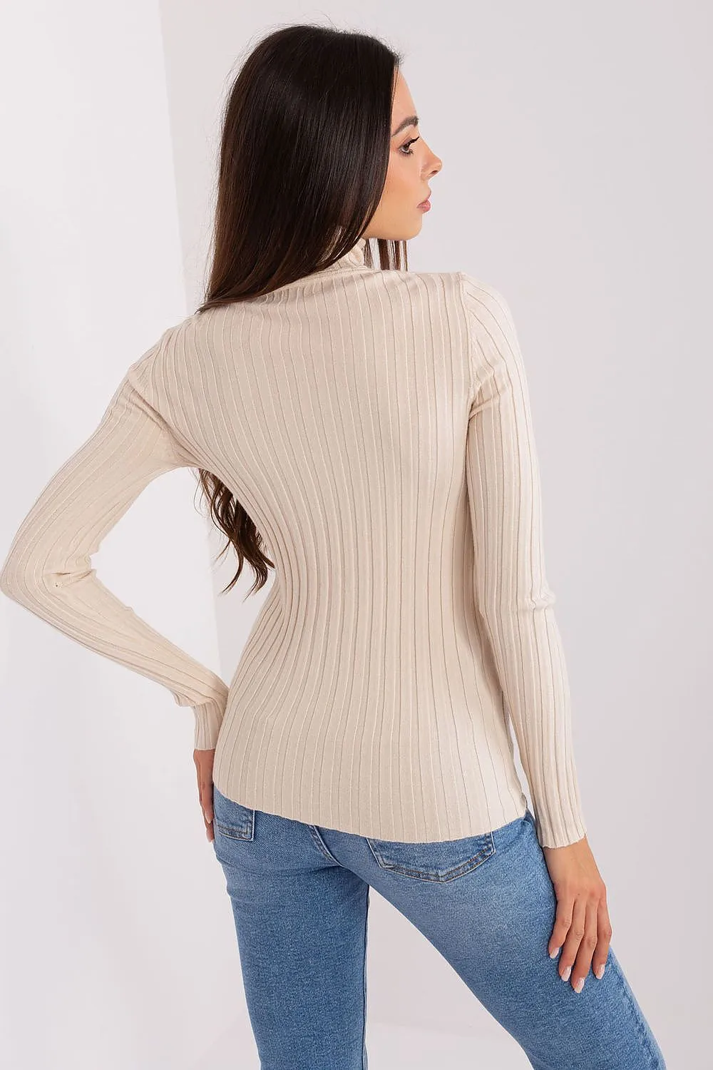 Classic Comfort Ribbed Turtleneck