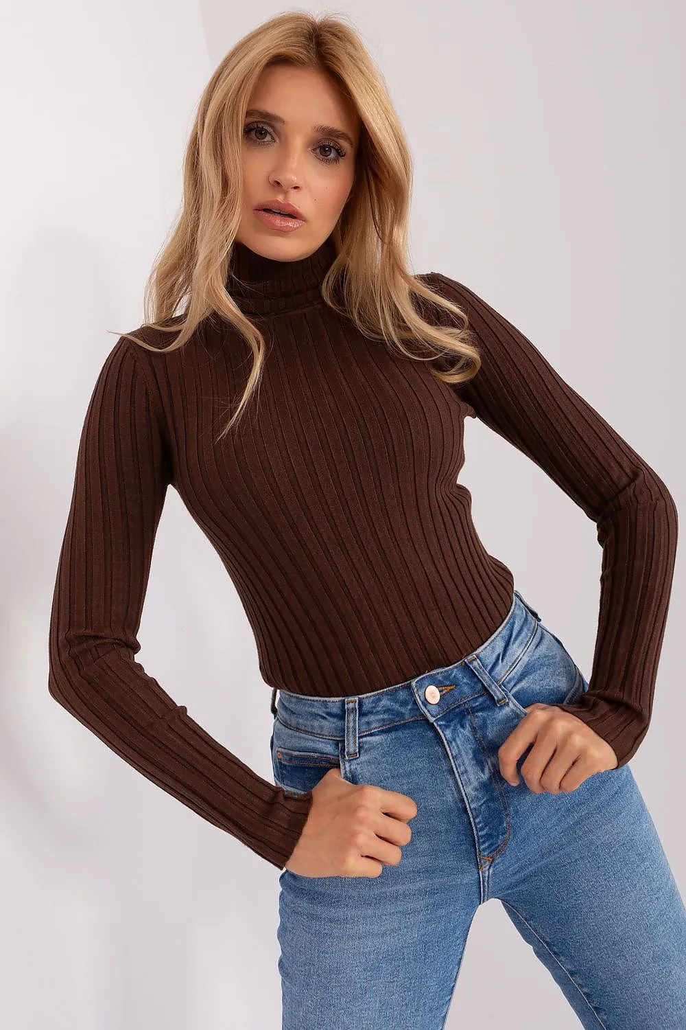 Classic Comfort Ribbed Turtleneck