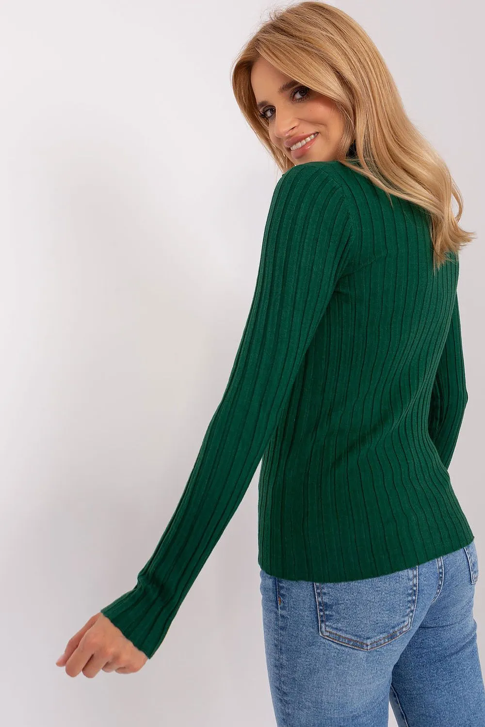 Classic Comfort Ribbed Turtleneck