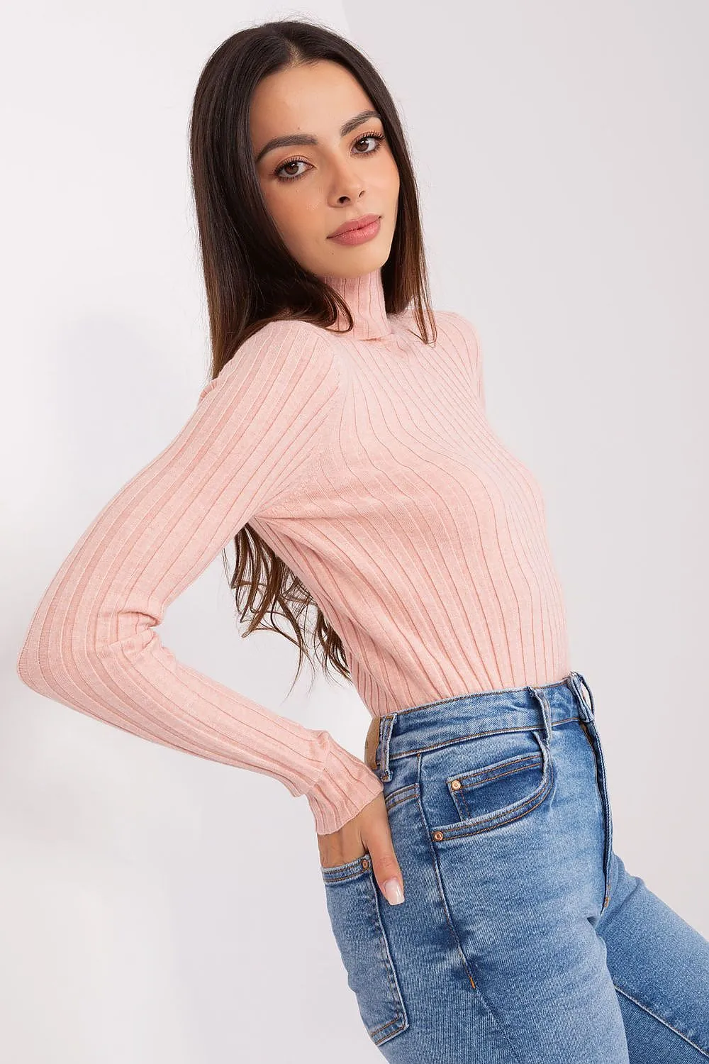 Classic Comfort Ribbed Turtleneck