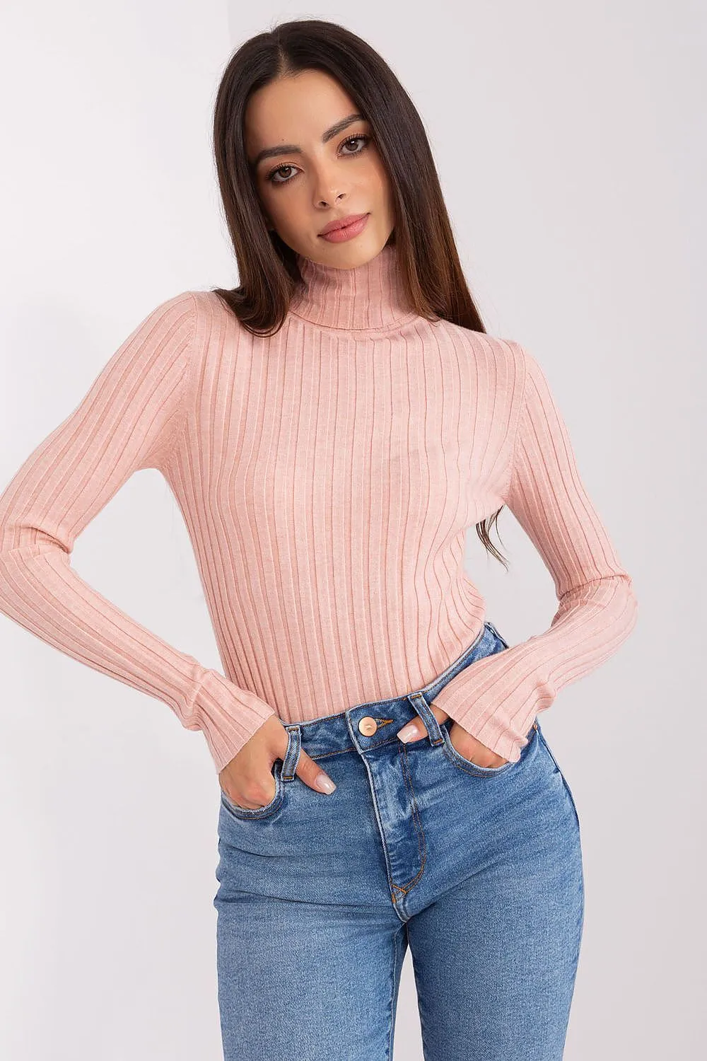 Classic Comfort Ribbed Turtleneck