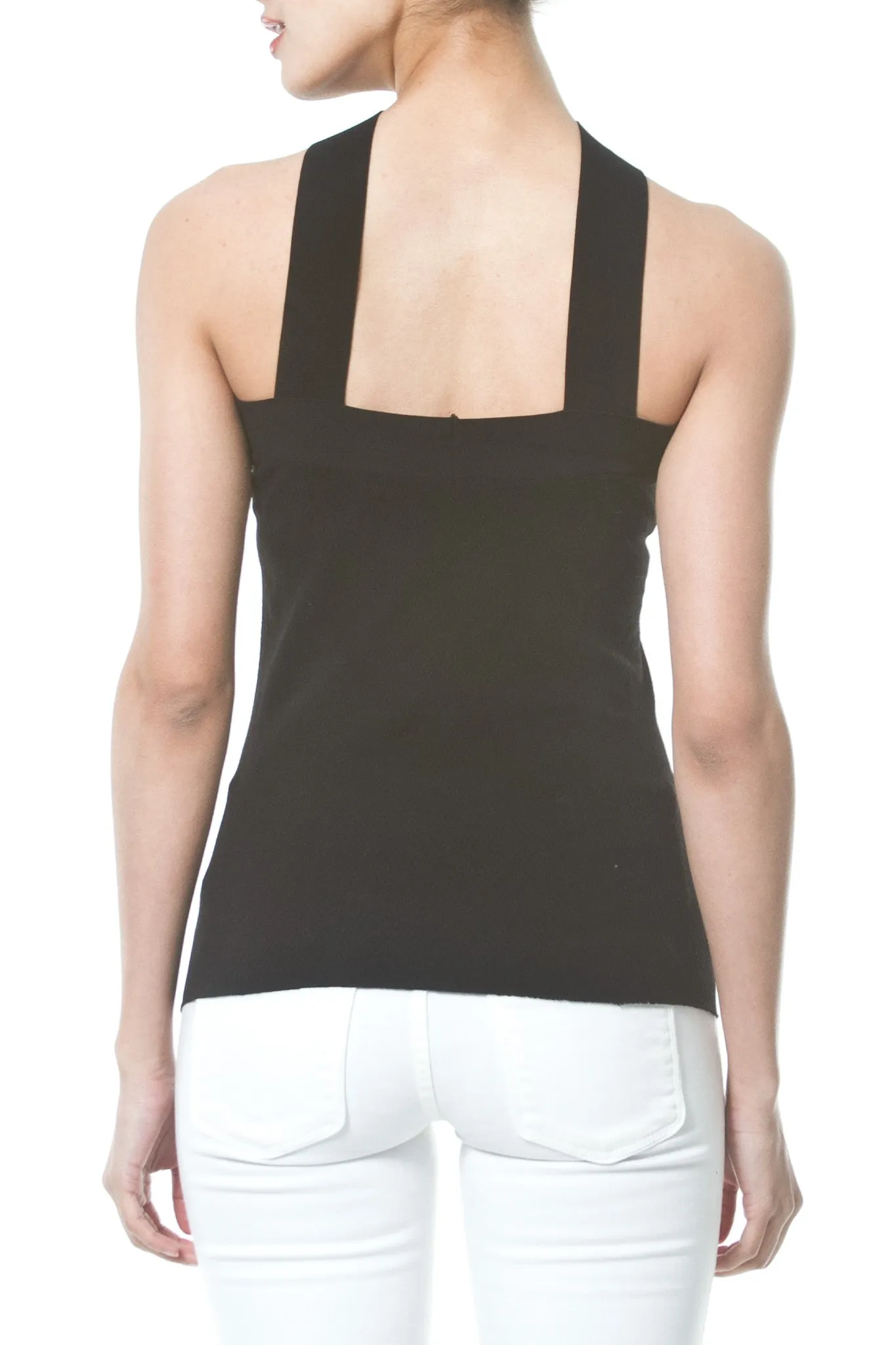 Criss-Cross Neck Seamless Second Skin