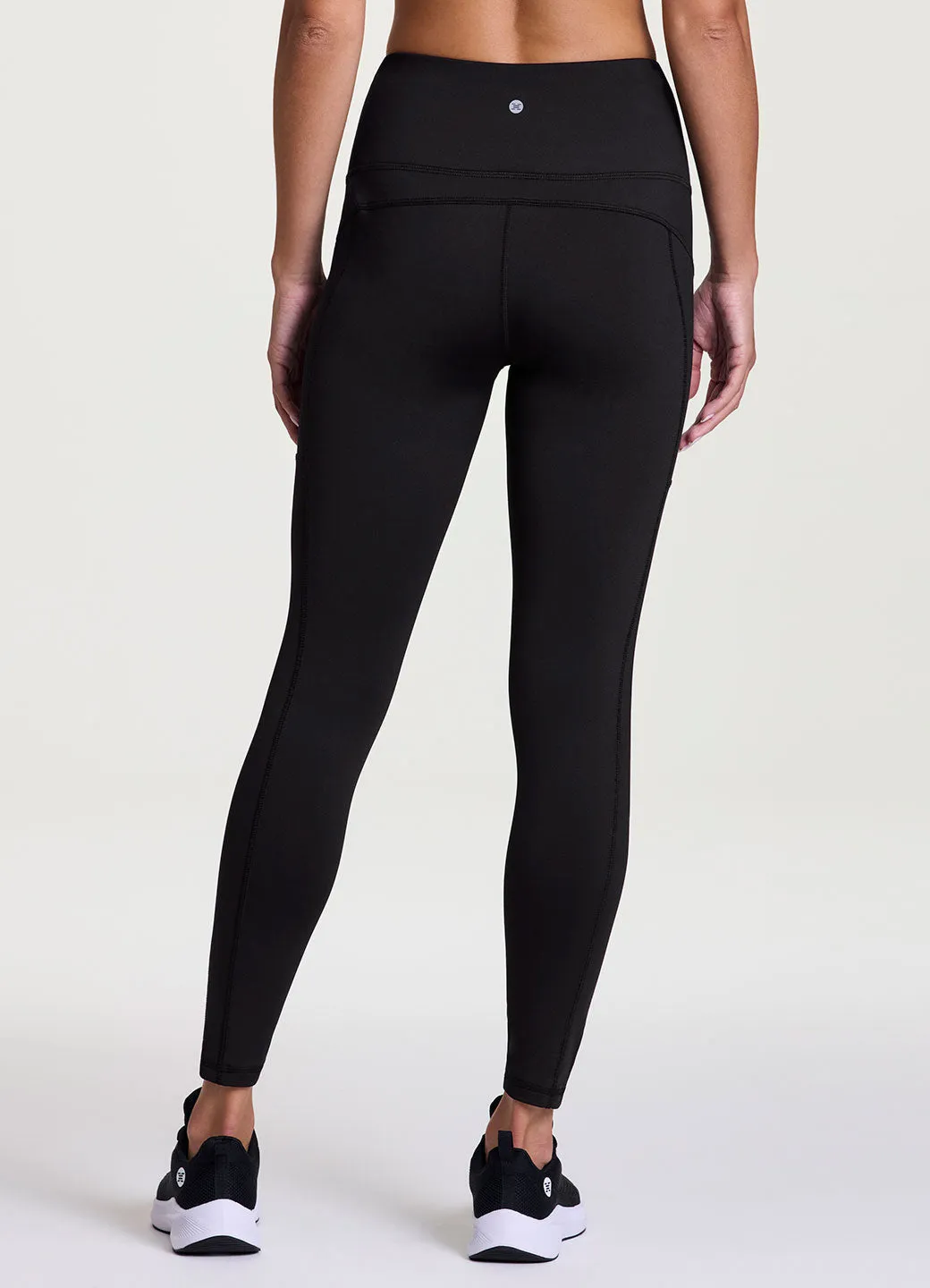 Fleece Lined Zip Pocket Legging