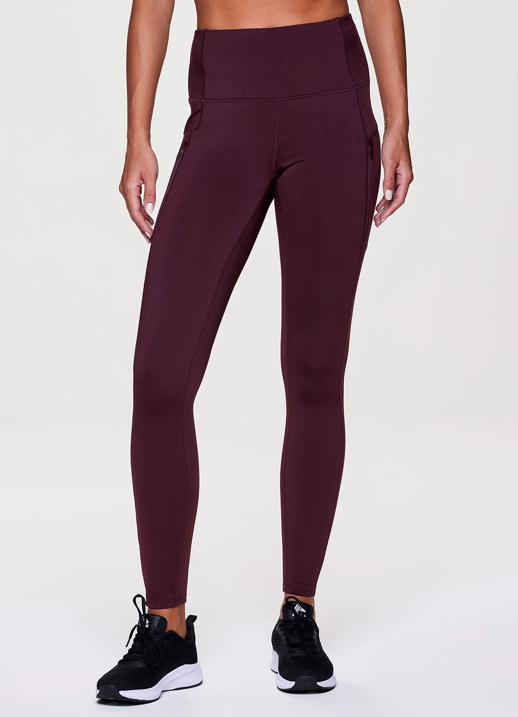 Fleece Lined Zip Pocket Legging