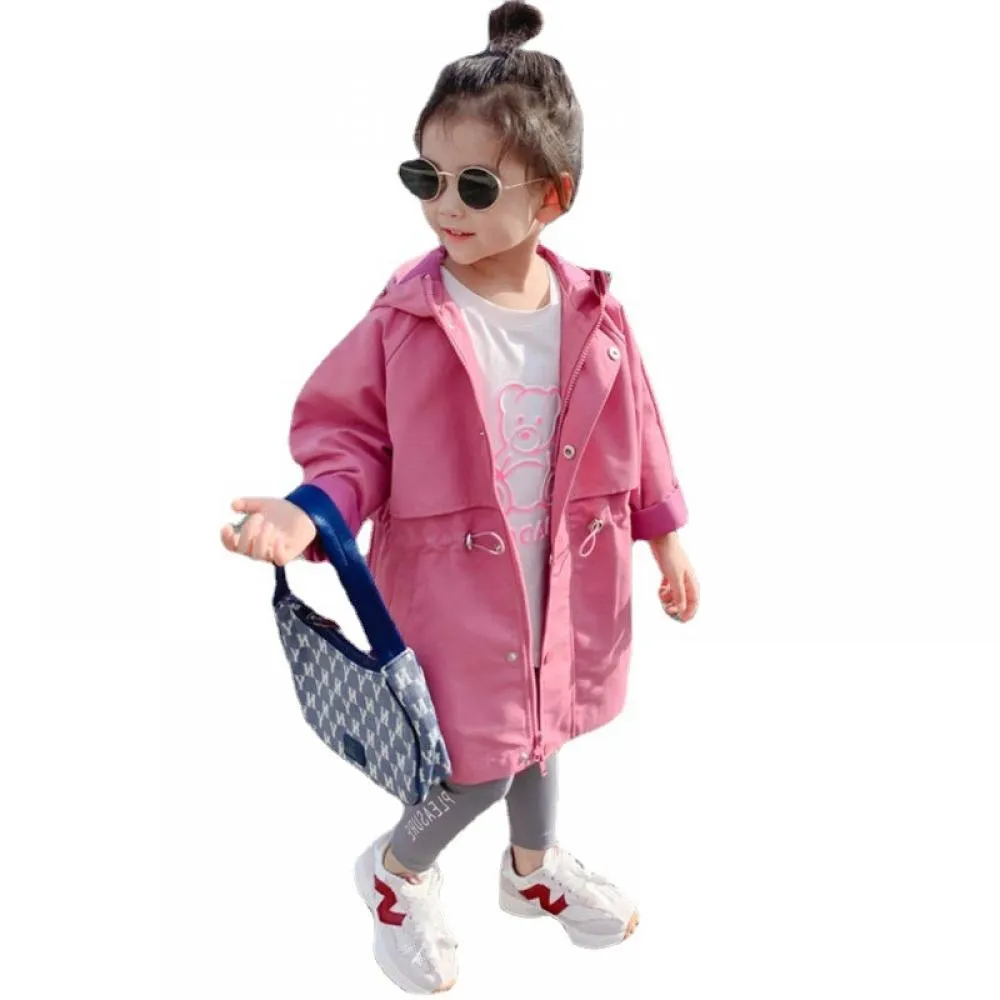 Girls Autumn Coat Jacket Trench Western Style Coat Wholesale Girls Clothing