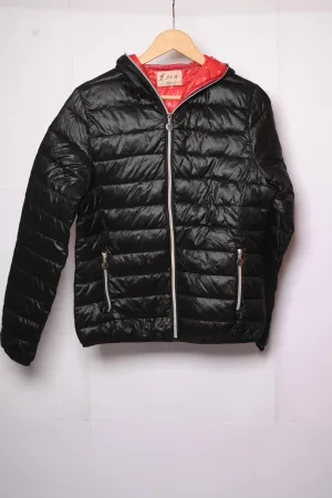 J&H Black Women’s Puffer Jacket - XL