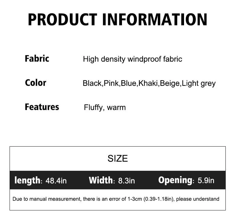 JINGBA SUPPORT 5255 Women's warm heated Down Puffer Scarf Korean Style Waterproof Windproof cross fit Shawl Neck Warmer Scarf