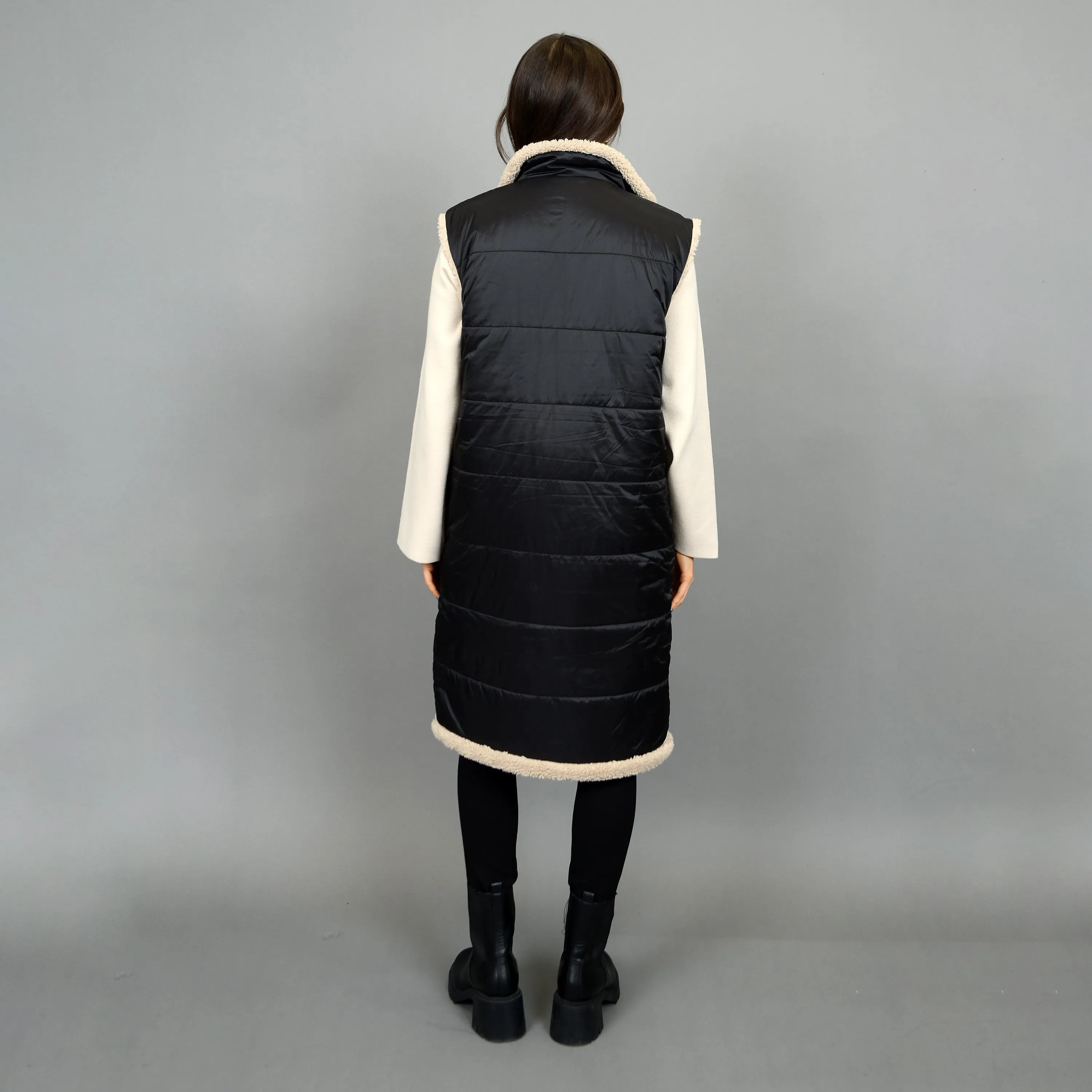 Leblanc Reversible Long Vest