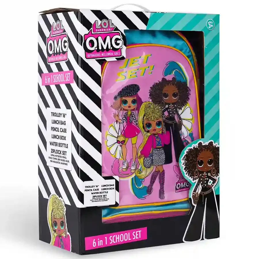 LOL OMG Glam Shores 6in1 Box Set 16"