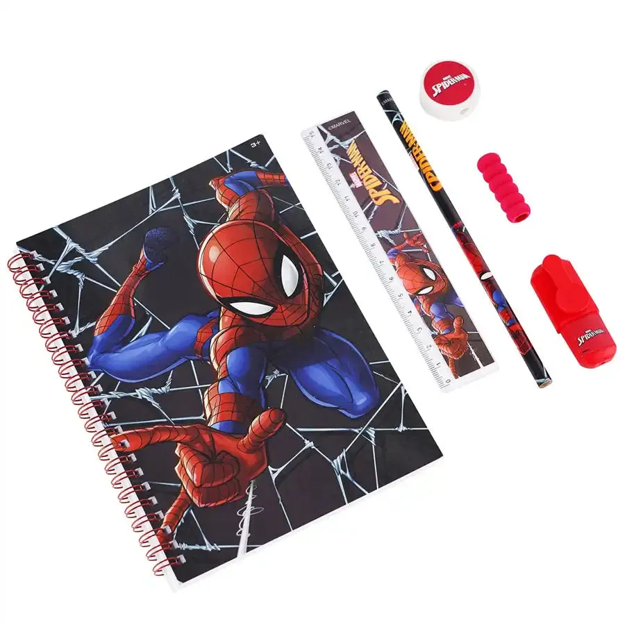 Marvel Spiderman Web Sling Time 6in1 Box Set 16"