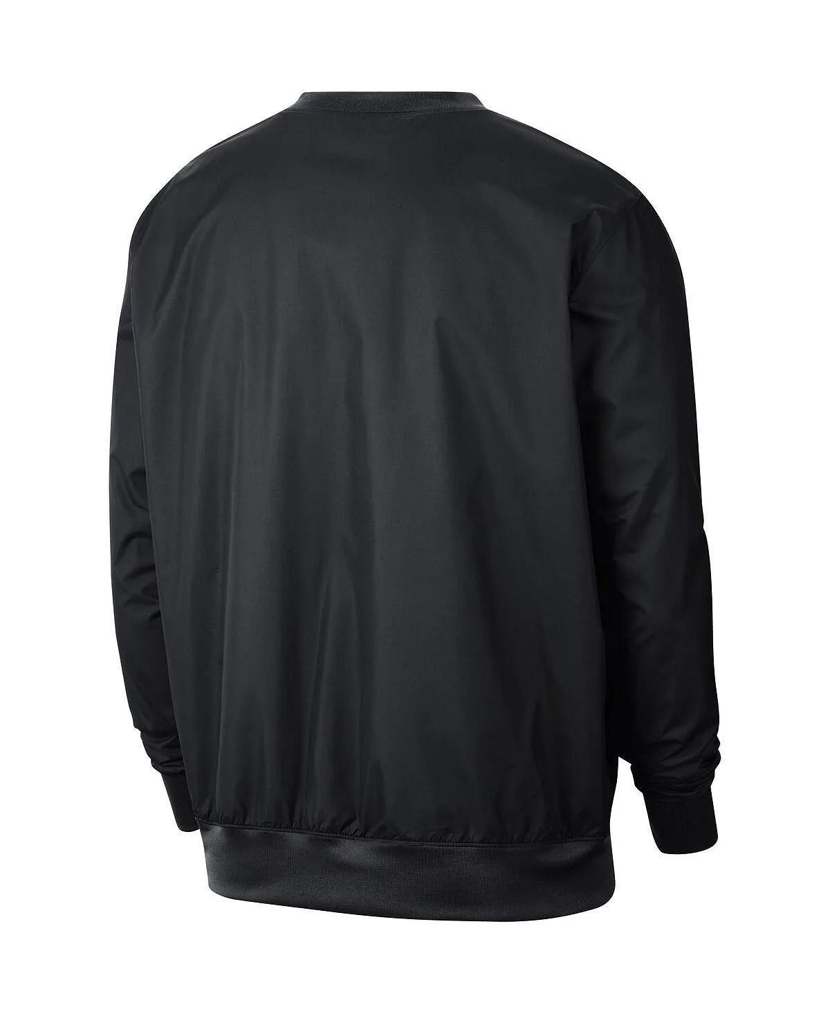 Men's black alabama crimson tide stadium Nike pullover windbreaker, black