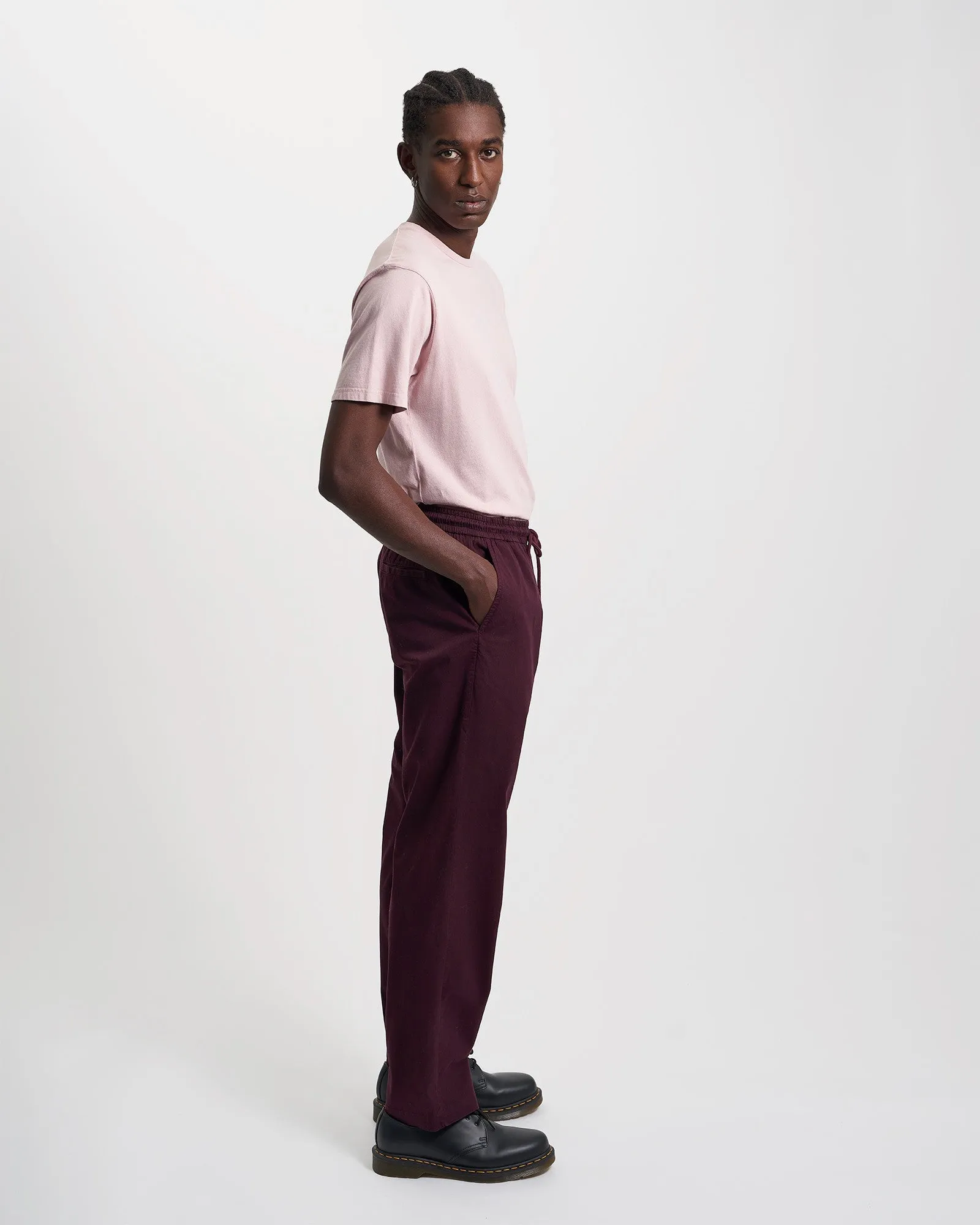 Organic Twill Pants - Optical White