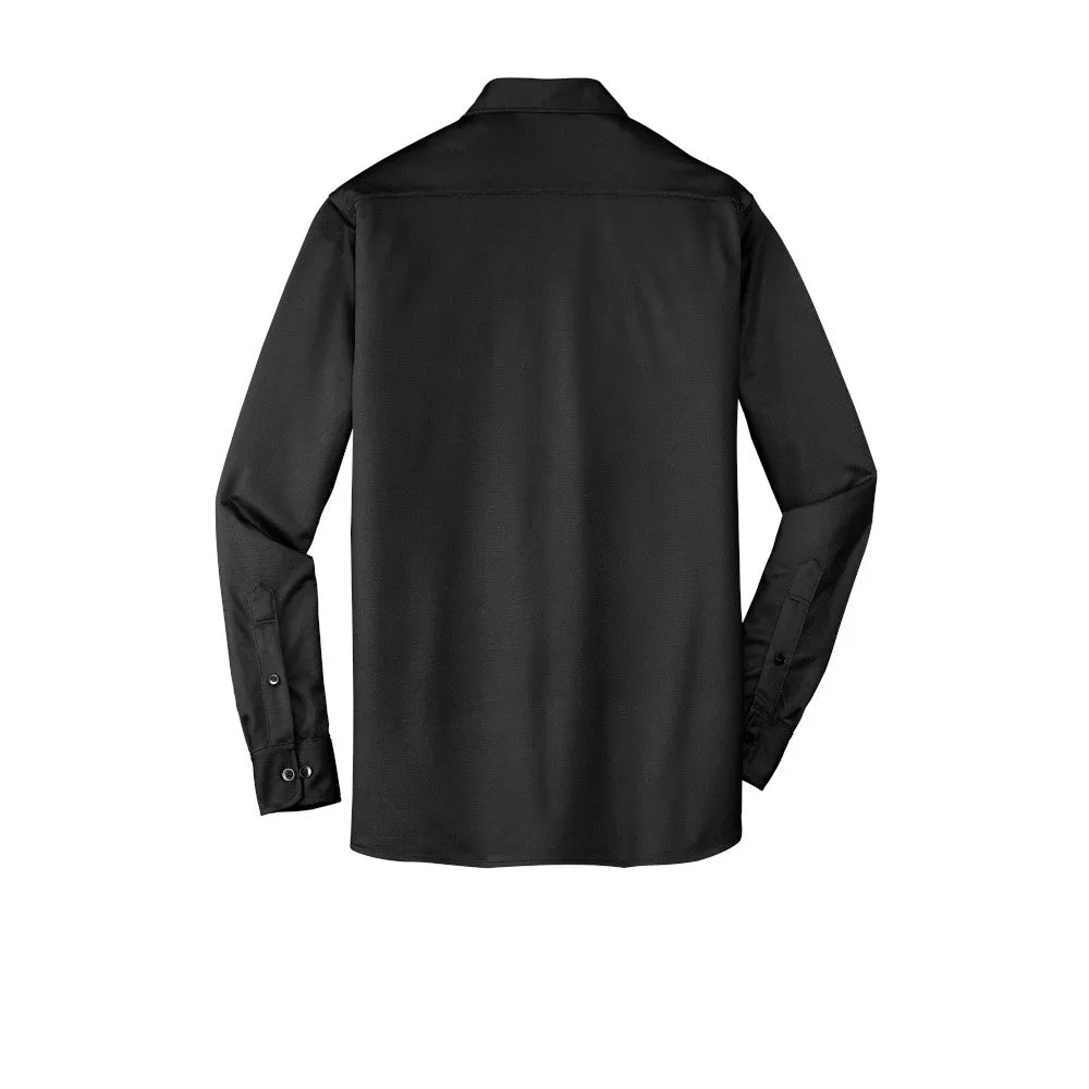 Port Authority® Dimension Knit Dress Shirt - Black