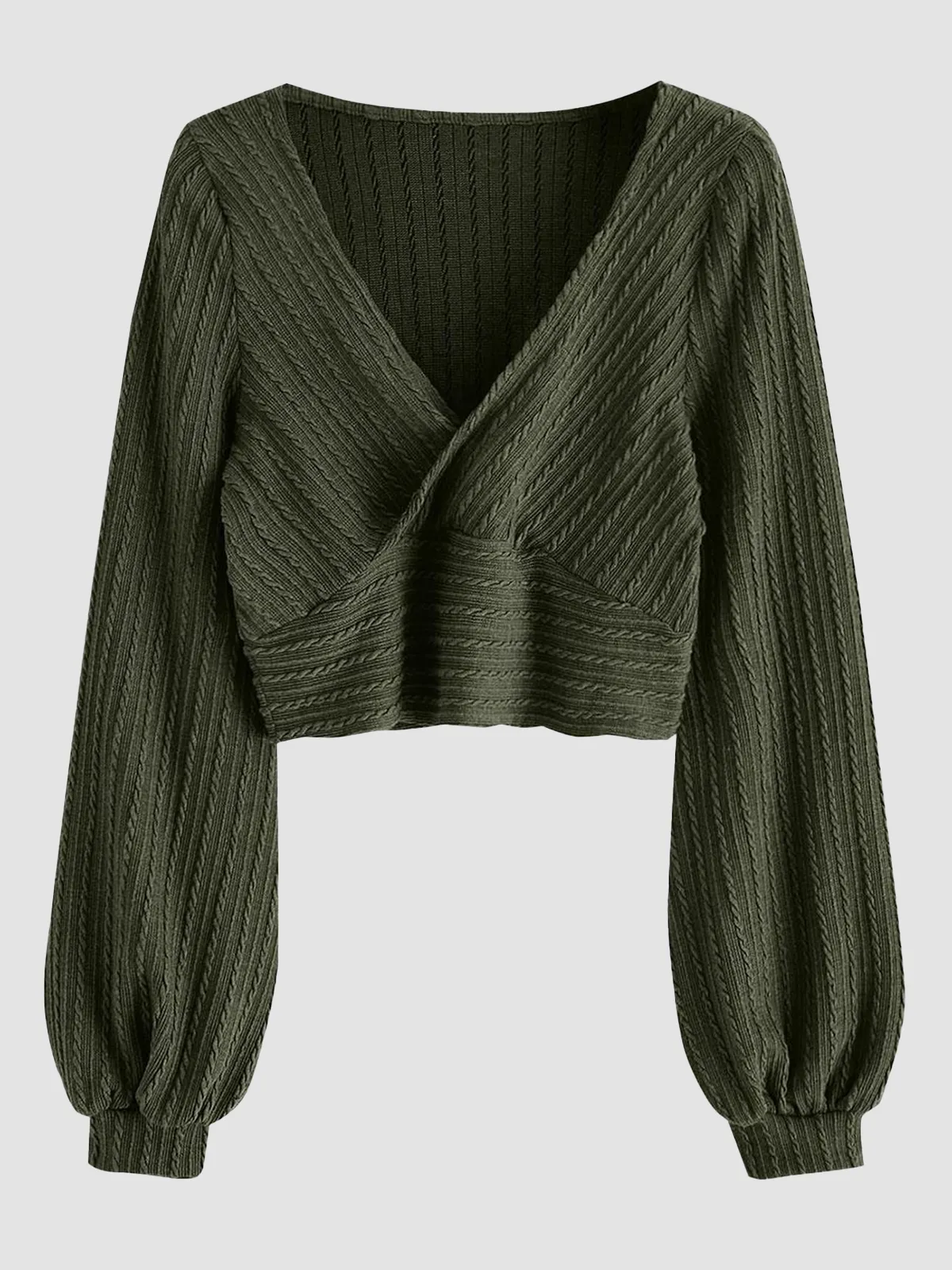 Ribbed Knit Sweater