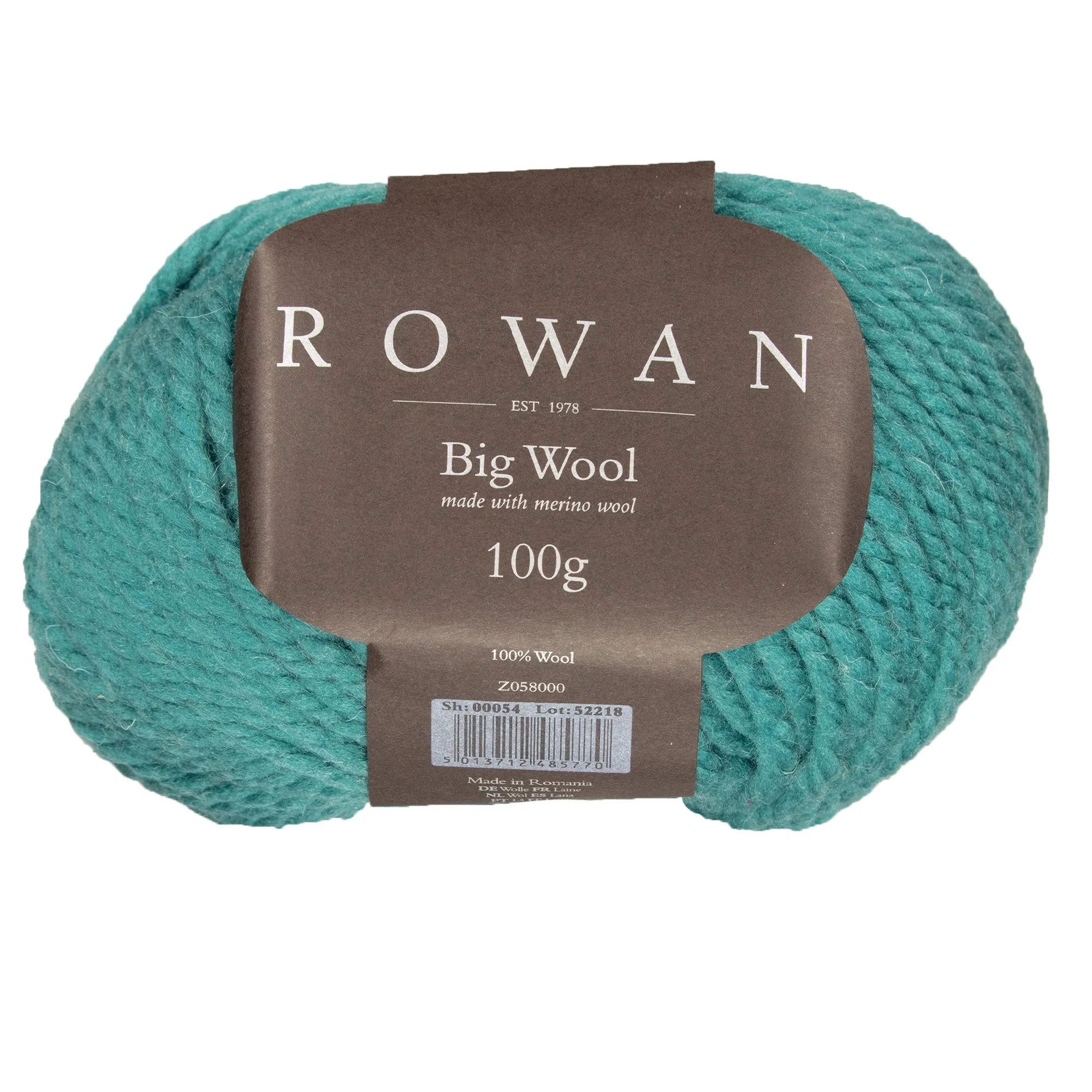 Rowan Big Wool Yarn - 54 Vert