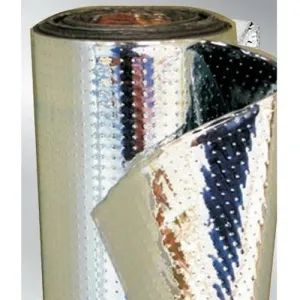 Silver Insulated Thermal Single Bubble Roll - 48 in. x 125 ft.