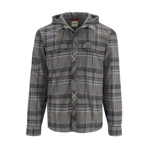 Simms Coldweather Hoody | Gunmetal Neo Plaid