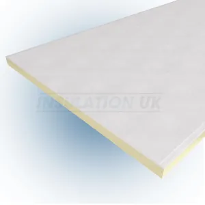 Tekwarm PIR Insulated Plasterboard | 2400 x 1200mm | All Sizes