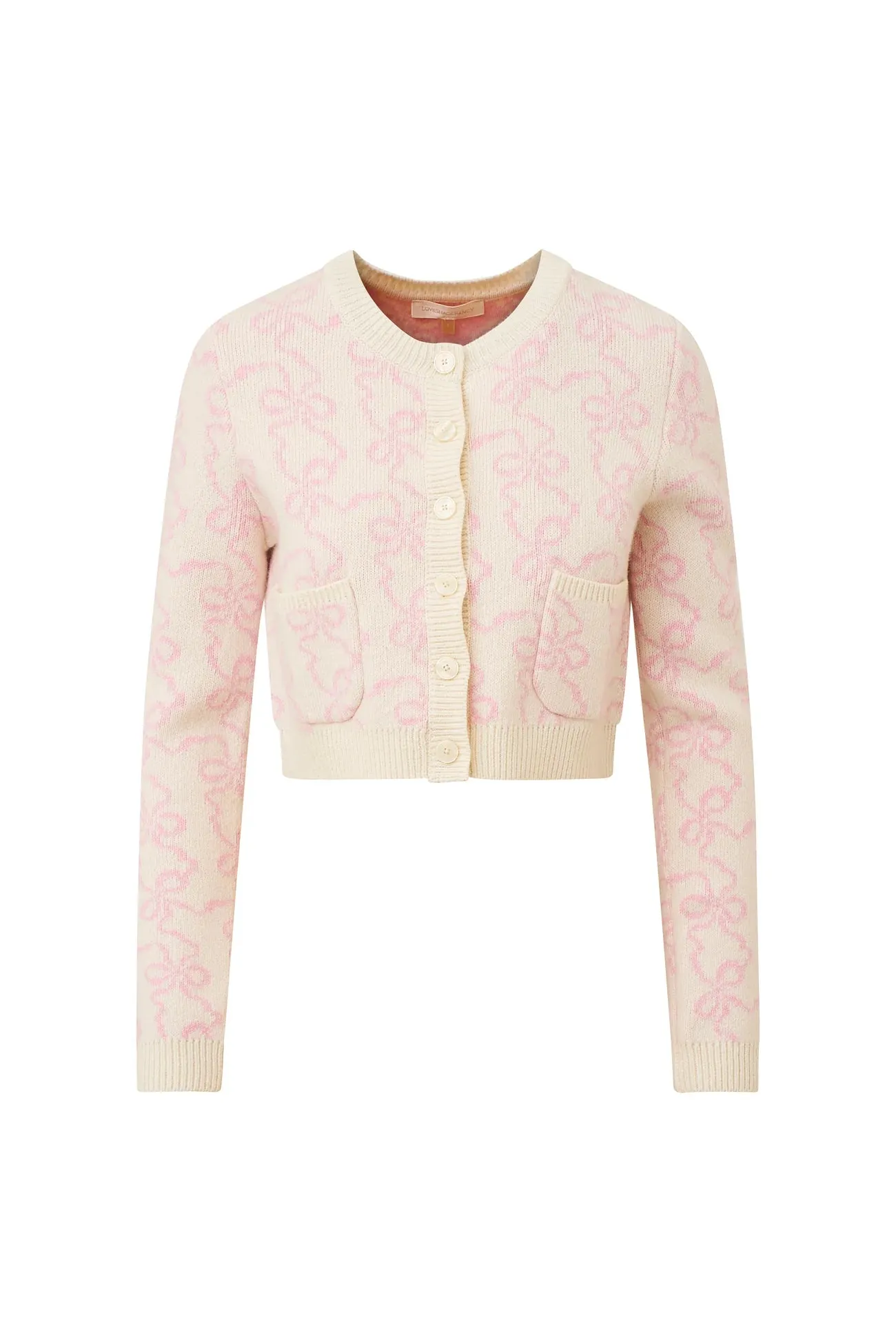 Veronika Cardigan - Bon Bon Pink [LoveShackFancy]