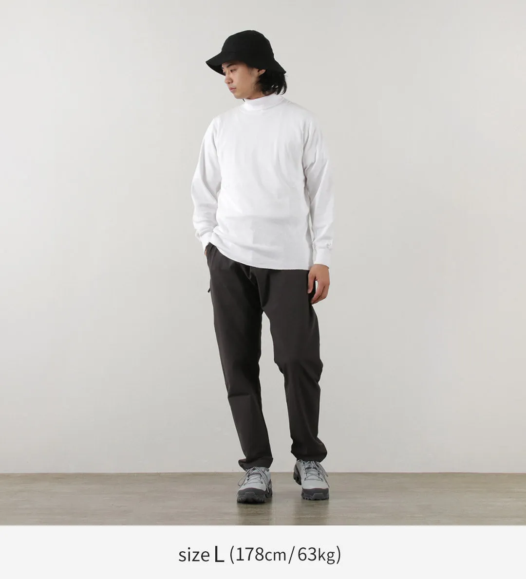 WALLA WALLA SPORT / 1ÁE Ribbed Turtleneck T-shirt