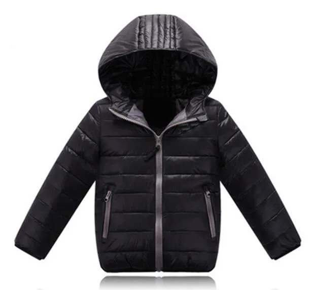 Winter Warm Hooded Jacket, girls and boys