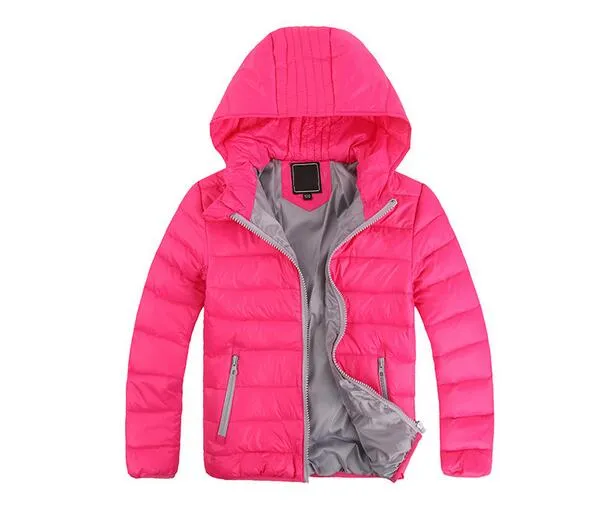 Winter Warm Hooded Jacket, girls and boys