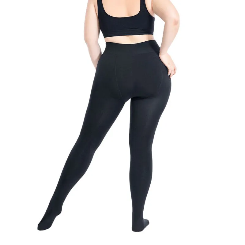 Women Plus Size Anti-Pilling Warm Tights