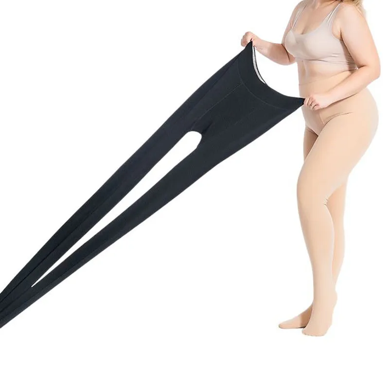 Women Plus Size Anti-Pilling Warm Tights