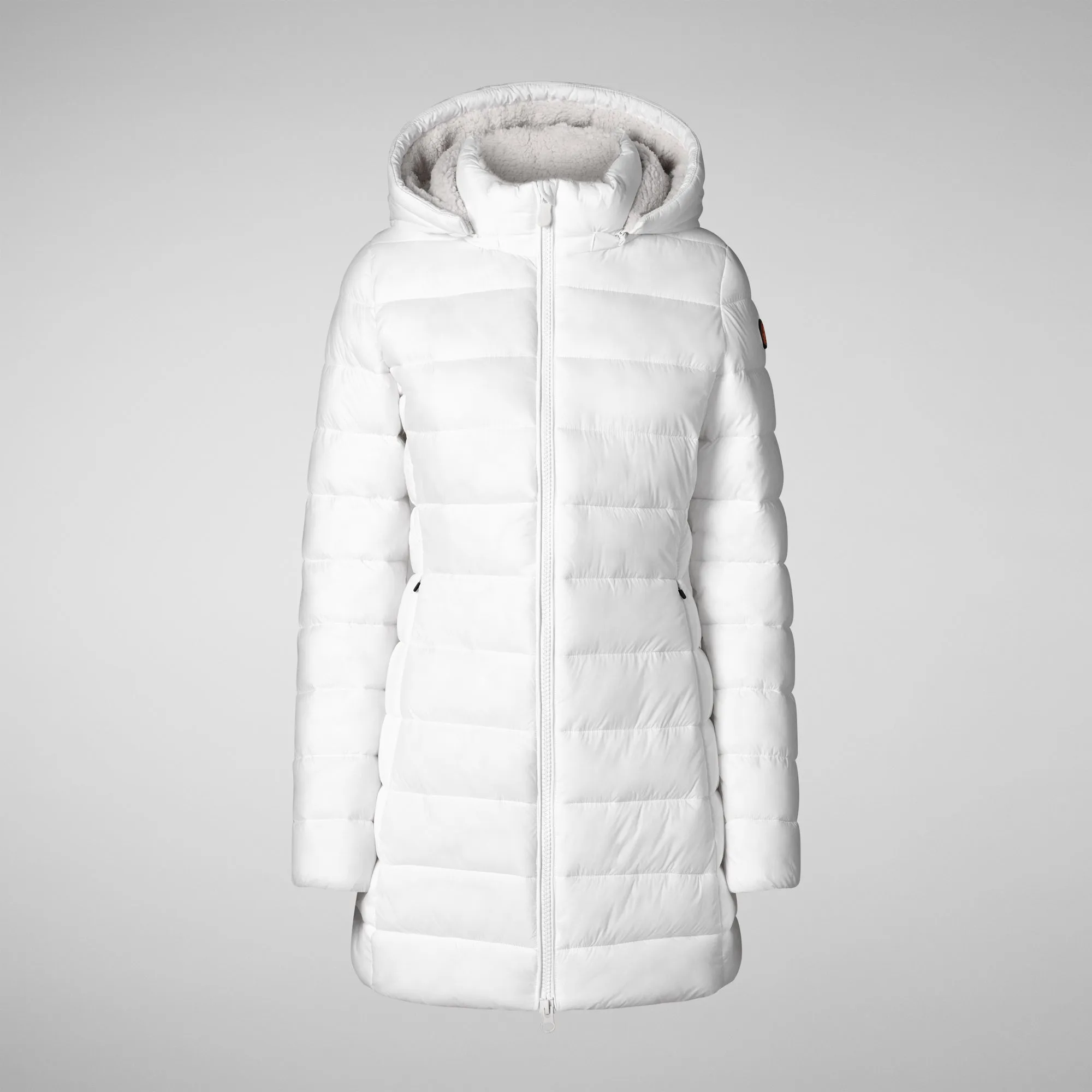 Women's  Animal free Puffer Jacket Joanne in White