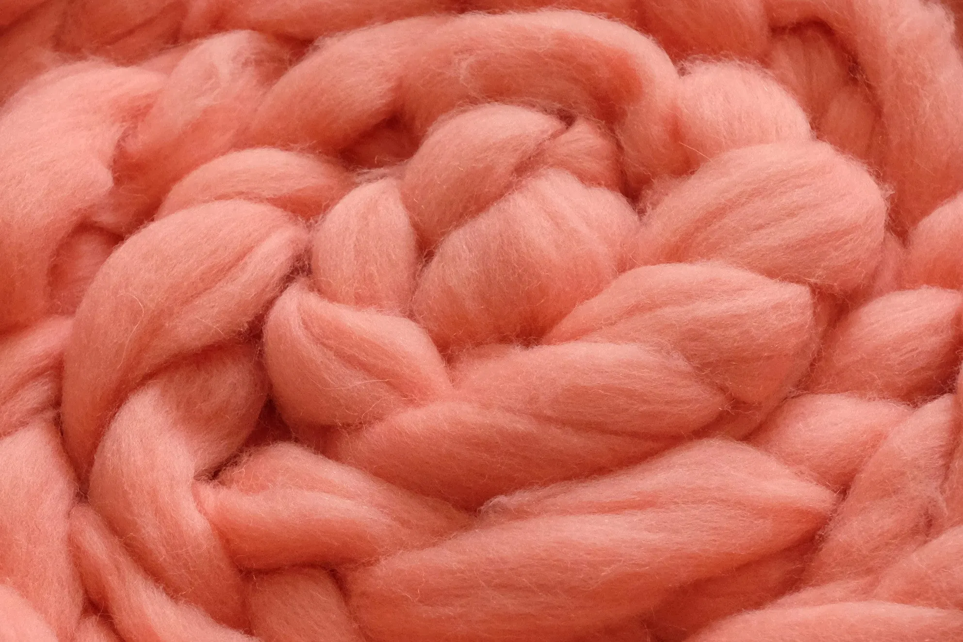 Wool Braid - Peach